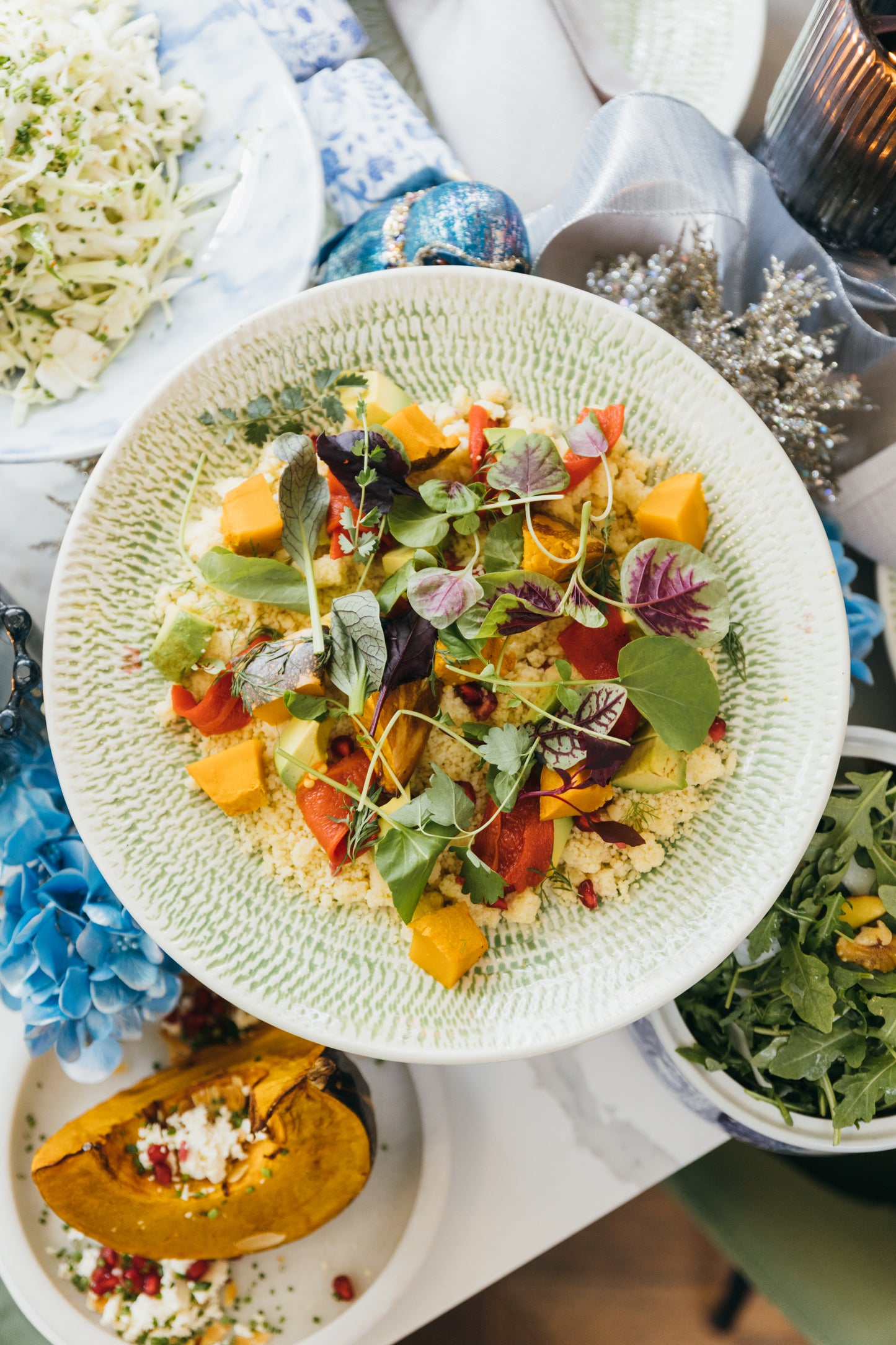 Roast Pumpkin Cous Cous Salad